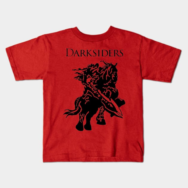 Darksiders War Kids T-Shirt by OtakuPapercraft